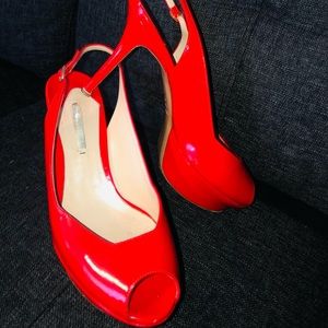 Nicholas Kirkwood red gorgeous hills